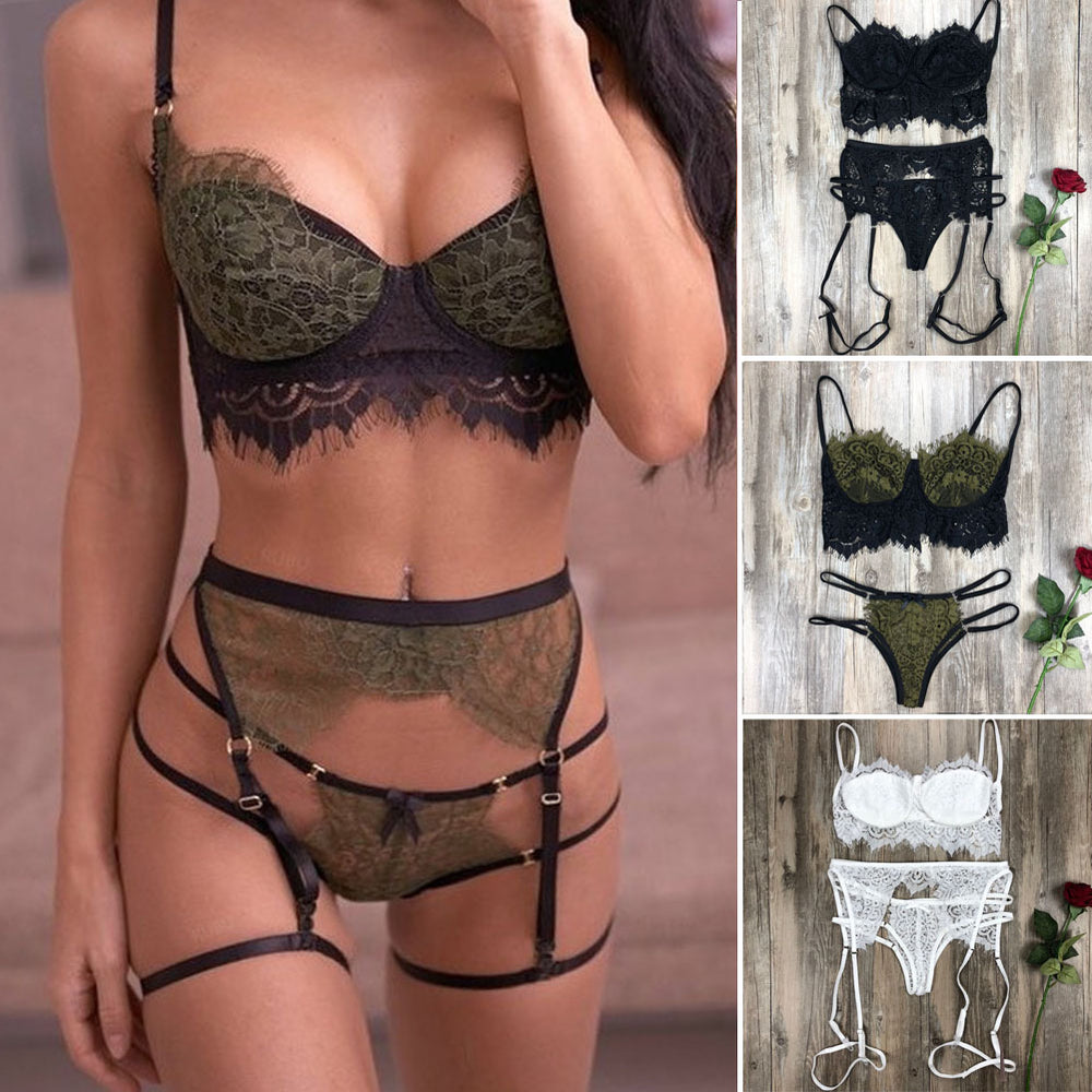 Premium Sexy Lingerie Bra Set