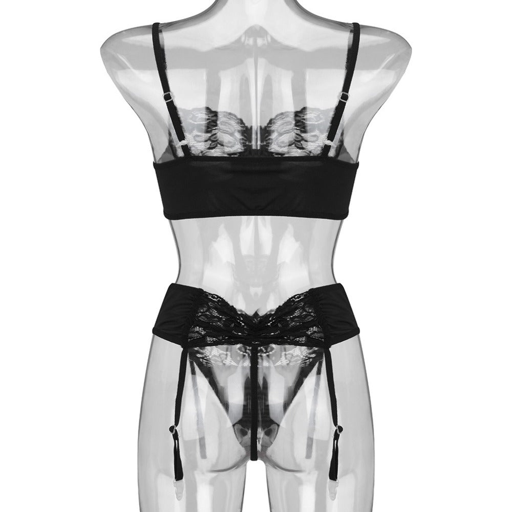 Women Transparent Bra Set