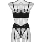 Women Transparent Bra Set
