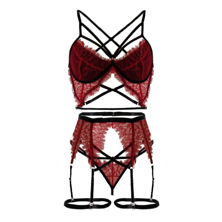 Women Sexy Bra Set